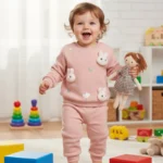 Conjunto conejitas - palo rosa - Imagen 2