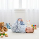 Enterizo algodón de ensueño - color celeste nubes - Imagen 2